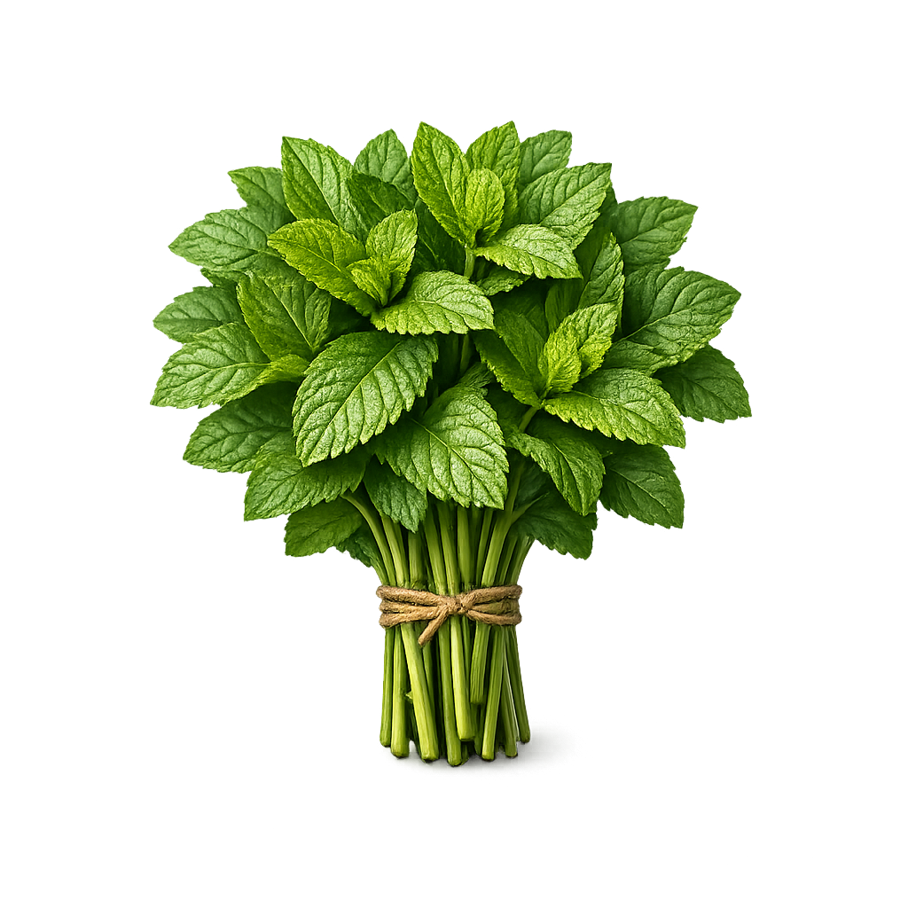 mięta świeża pęczek 100g zioła do lemoniady i drinków boxujemy